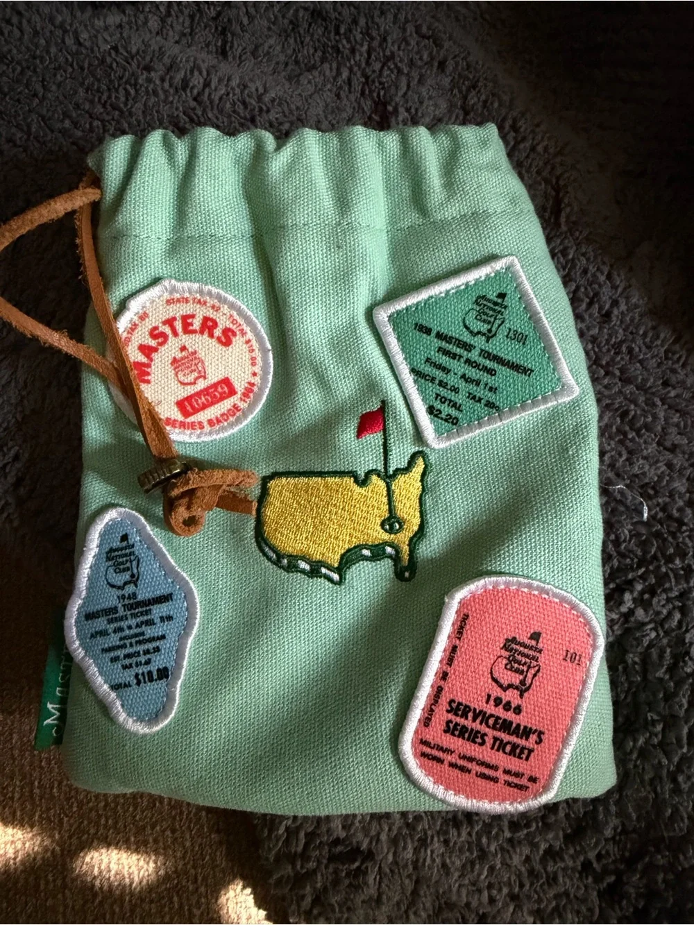 Masters 2026 - Seamus Golf Valuables Pouch